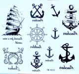 Tatouages temporaires Pirates et Marins