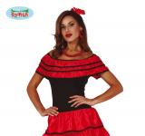 Robe espagnole flamenco taille M