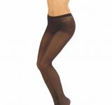 Collants noirs semi-opaque taille XL
