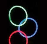 3 bracelets lumineux fluo