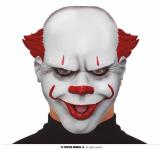 Masque de bouffon clown PVC