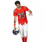 Footballeur américain zombie taille XL