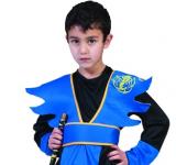 Ninja bleu et accessoires taille 8/10 ans