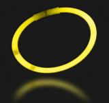 100 bracelets lumineux fluo jaune