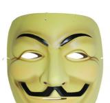 Masque Anonymous vert