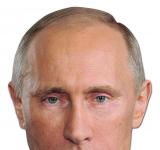 Masque adulte carton Vladimir Poutine