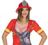 Tee shirt Pompier femme XS/S