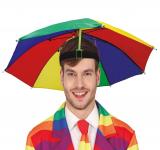 Chapeau parapluie multicolore