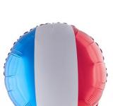Ballon rond France 46cm en mylar