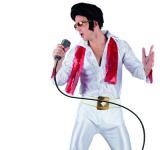Elvis Roi du rock'n Roll taille M