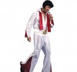 Elvis rouge et blanc taille M/L