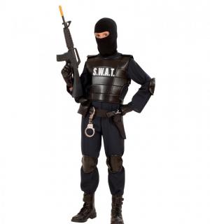 Agent de police SWAT taille 8/10 ans