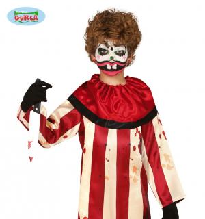 Clown rayé assassin garçon taille 5/6 ans