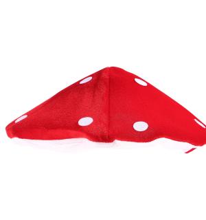 Chapeau champignon rouge et blanc Amanite tue-mouche