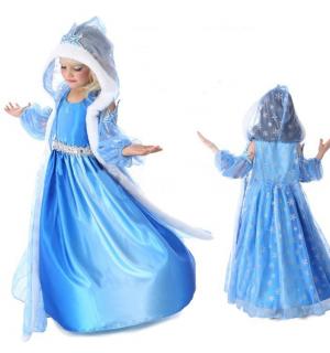 Robe Reine des Neiges luxe taille 97cm