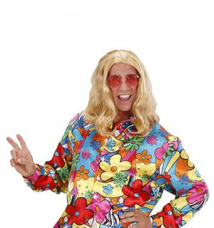 Chemise hippie homme à fleur Taille M