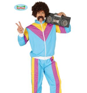 Survetement bleu années 80 taille M/L