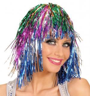 Perruque disco multicolore chez  à Montpellier-Lattes,  spécialiste du déguisement