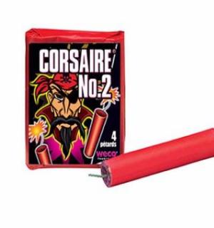 Lot de 2 paquets de pétards Corsaire n°2