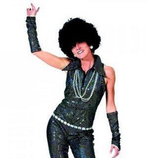 Combinaison disco noire femme 40/42