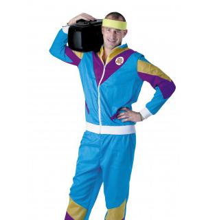 Jogging bleu années 80 taille M/L