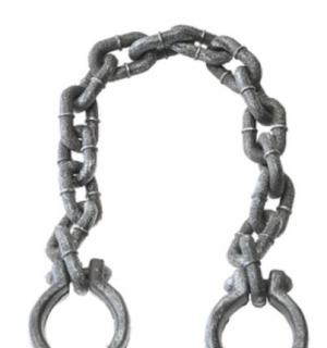 Chaine avec menottes 93 cm