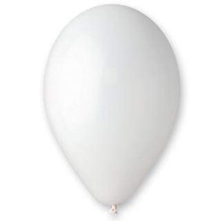 100 ballons latex 28 cm blanc