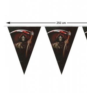 Guirlande Halloween fanions La Mort 2,50m