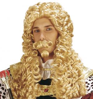 Perruque de roi blonde
