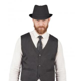 Gilet garçon de café noir taille XL