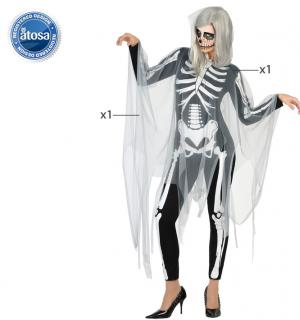 Squelette épouvante femme taille XS/S