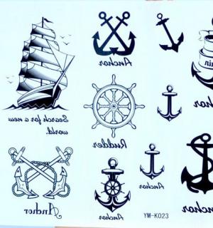 Tatouages temporaires Pirates et Marins