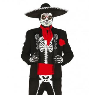 Squelette mexicain homme taille L