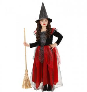 Sorcière de la forêt rouge taille 2/3 ans