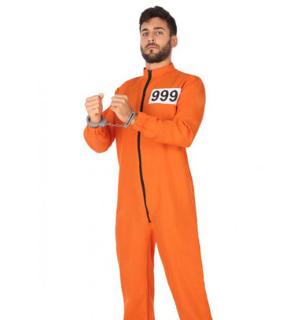 Combinaison prisonnier orange taille M/L