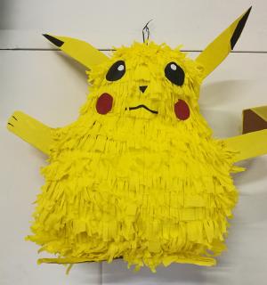 Pinata Pikachu fabrication artisanale