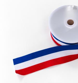 Ruban tricolore 65mm x 24 mètres pour inauguration mairie collectivités