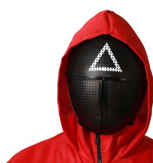 Masque PVC rigide Squid Game triangle