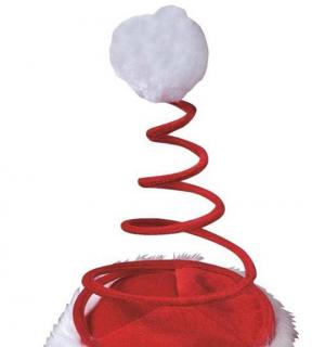 Bonnet Père Noël à ressort