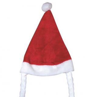 Bonnet mere noel peluche
