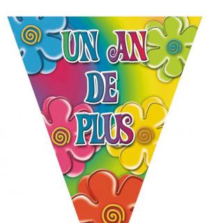 Guirlande joyeux anniversaire 4 mètres