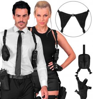 Holster épaule tactique policier avec pochettes
