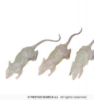 3 souris décoration phosphorescentes