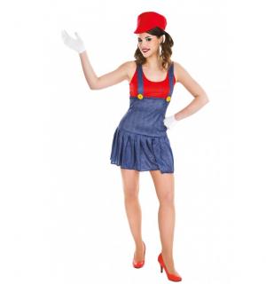 Miss plombier rouge taille S