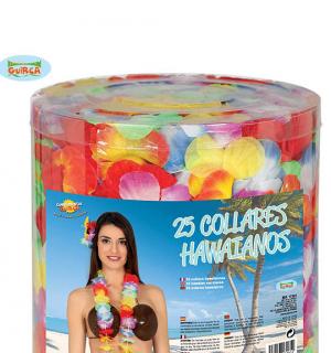 Boite de 25 colliers hawai