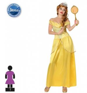 Belle princesse jaune taille XL