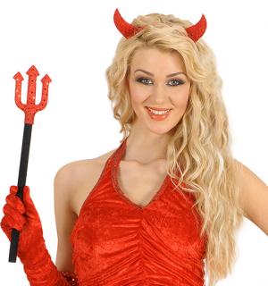 Fourche trident du diable en tissu