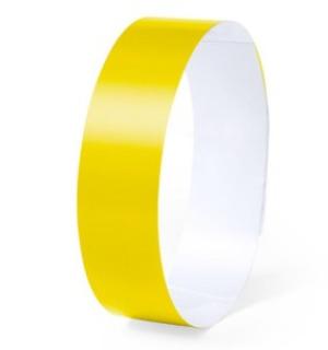 100 bracelets contrôle d'accès sécurité festival jaune