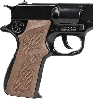 Pistolet 8 coups en métal Police Gonher 17cm