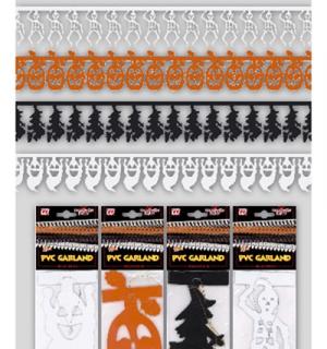 Guirlande plastique halloween 270 cm